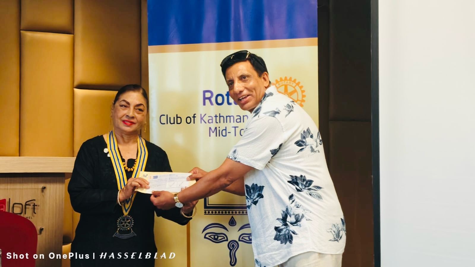 World Merchant Fulfilled Rotary Commitment